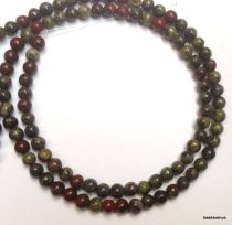 Dragon Blood Beads Round -6 mm- 40 Cms. Strand
