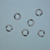  Jump ring 4mm nickel plated (pack of 100 pcs.)